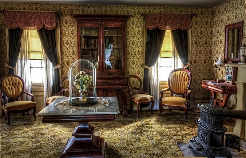 Recycled Art in Living Room